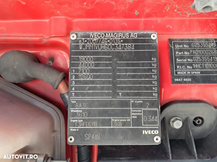 Iveco stralis 500 automat euro 6 retarder mega - 27