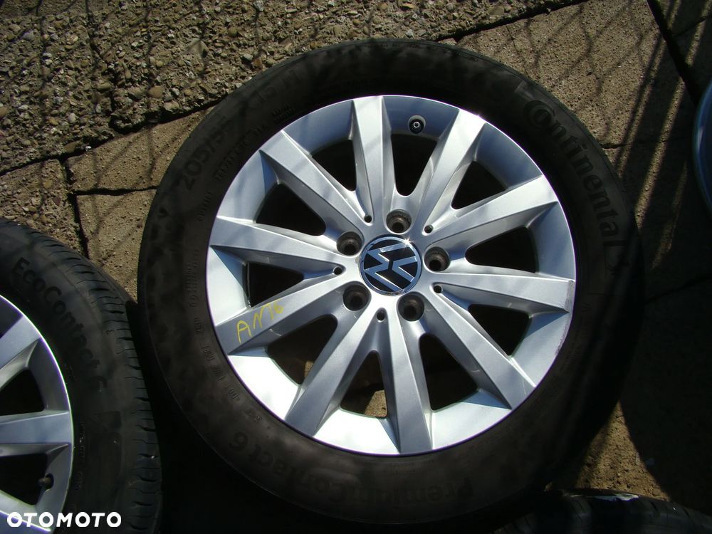 a116 5x112 VW Golf V VI VII VIII Jetta Touran Caddy 6,5jx16 Lato 205/55 - 4