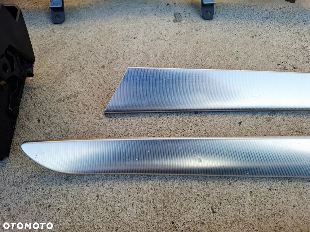 Listwy Dekory Drzwi Aluminium Quattro Komplet Audi A6 C6 - 7