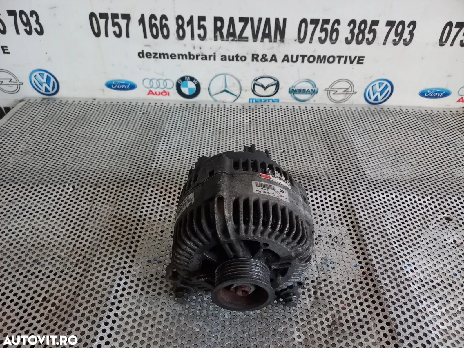 Alternator Audi Q7 Porsche Cayenne Vw Touareg 3.0 Tdi 180 Amperi Dezmembrez Audi Q7 3.0 Tdi Motor B - 5