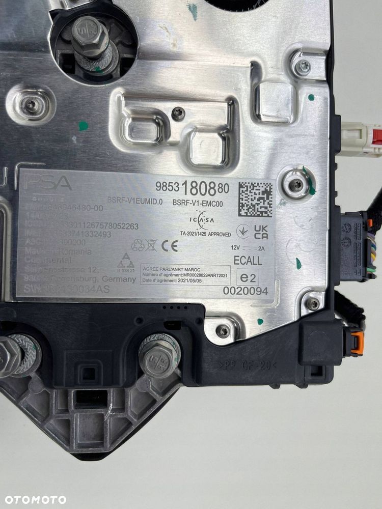 OPEL ASTRA L VI ANTENA DACHOWA GPS MODUŁ KOMPLET 9853180880 - 6