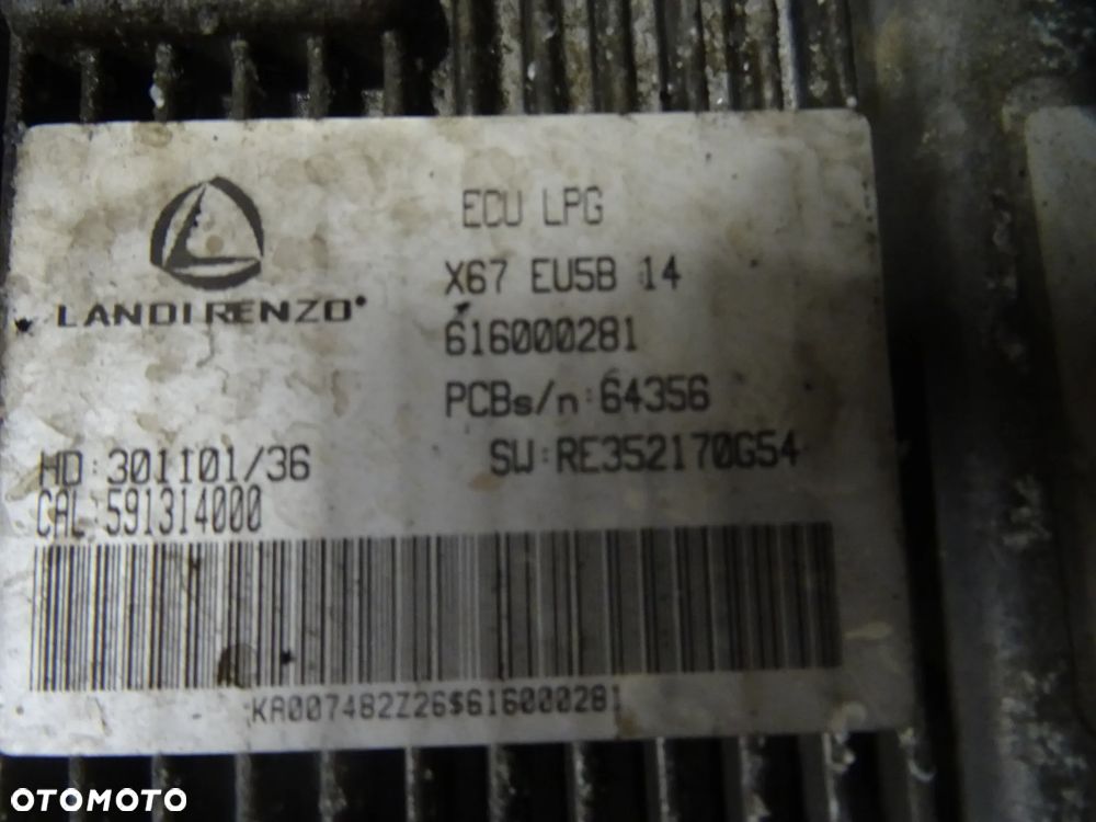 WYPRZEDAZ DO MIESIACA DACIA DOKKER LODGY STEROWNIK LPG ECU LPG X67 EU5B 14 616000281 LANDI RENZO