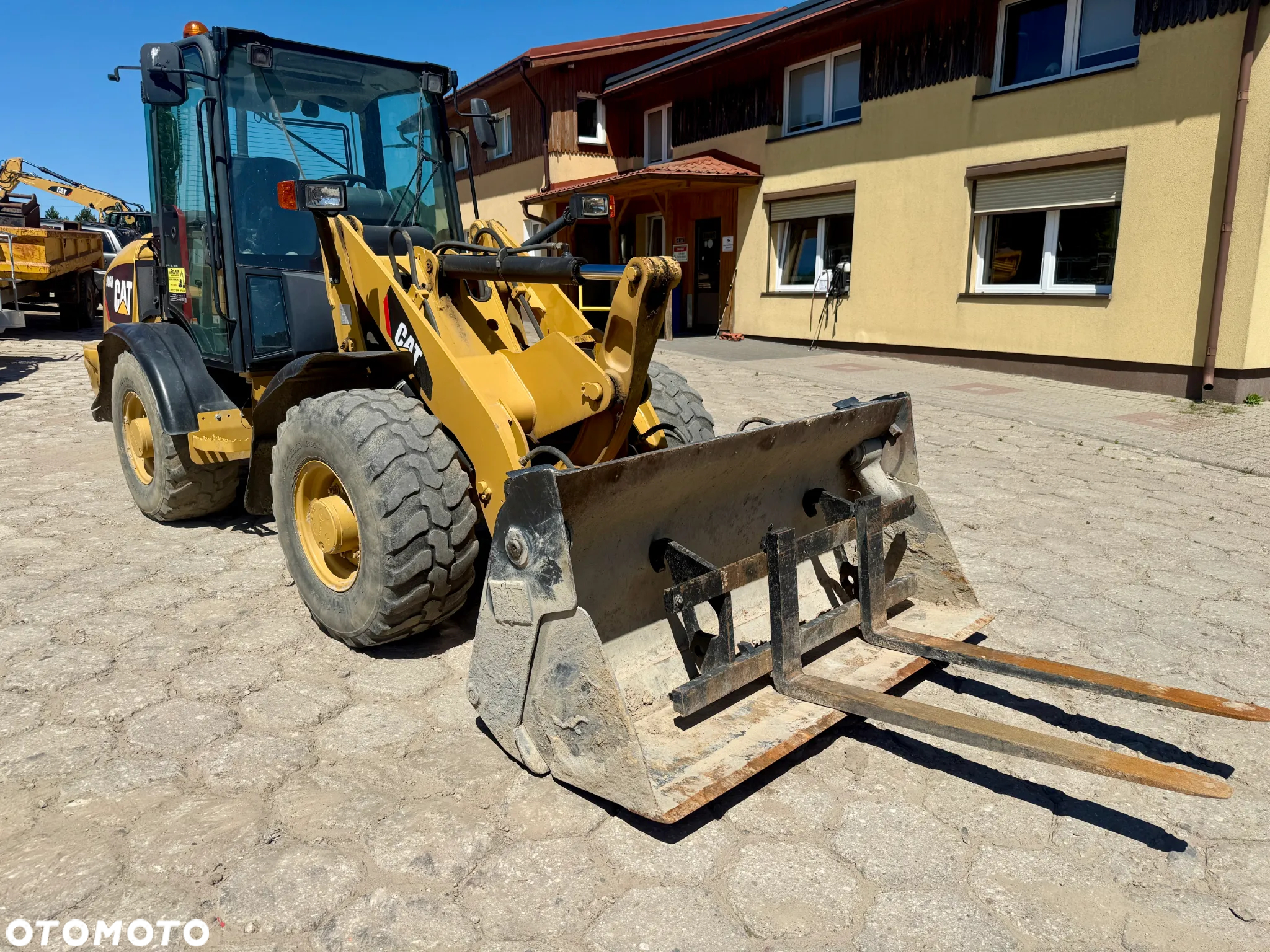 Caterpillar ładowarka kołowa przegubowa 906H rekin widły szybkozłączne, szufla OTWIERANA - 4
