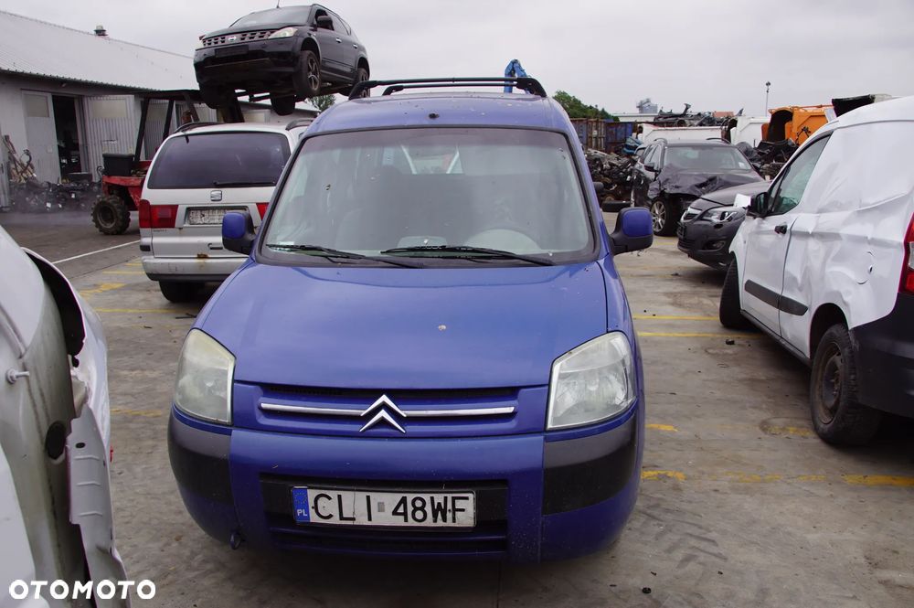 Auto na części - Citroen Berlingo I Lift 1.9 D 69 KM DW8 BE4R KPV 2003R Silnik Skrzynia Klapa Maska Błotnik Drzwi Szyba Lusterko Deska Kokpit Sterownik Moduł Licznik - 2