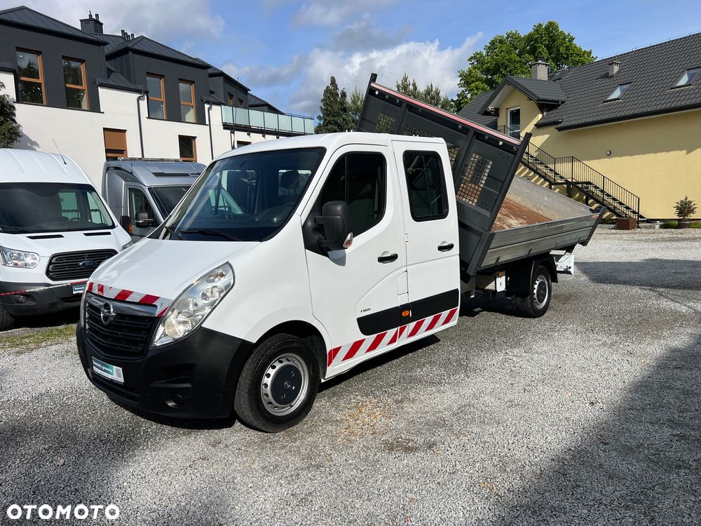 Renault Master Movano Wywrotka Podwozie Załogowe Brygadowe 6 os. 2.3 CDTI 130KM MT6 Salon PL HAK - 9