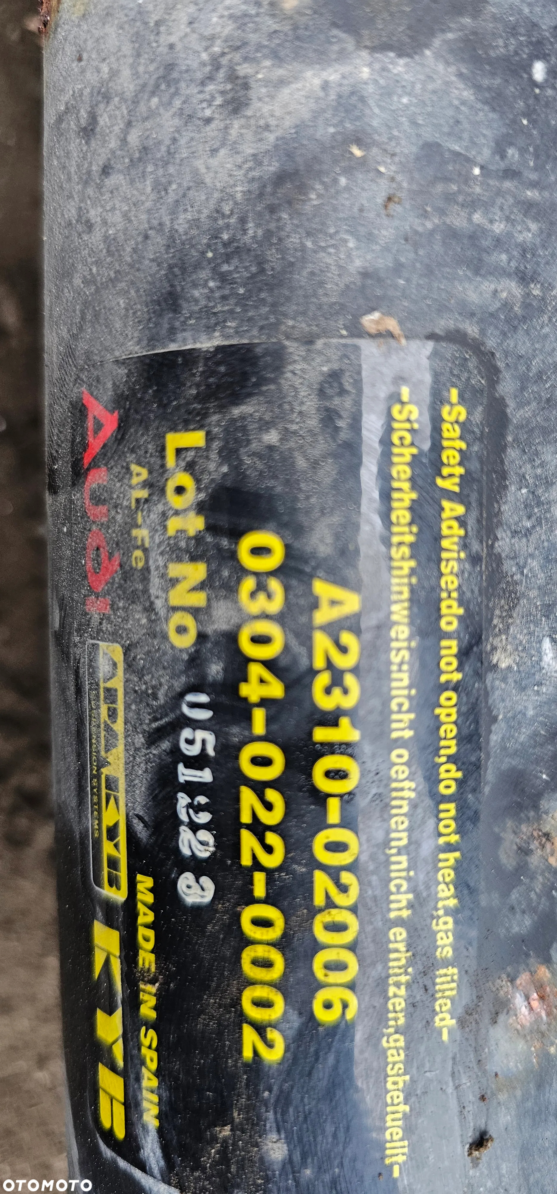 Zawieszenie aktywne adaptacyjne regulowane ADS amortyzator sprężyna przód tył komplet Audi RS4 B7 Kombi 8E0412020C 8E0412019C 8E0512019F 8E0512020F - 13