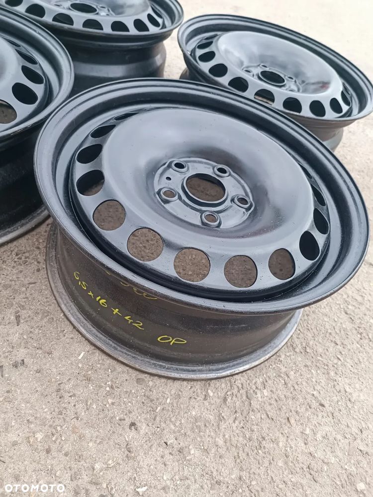 5x112 Felgi Stalowe Stal 16 VW Passat B6 B7 GOLF 5 V 6 VI 7 VII TOURAN JETTA CADDY SHARAN SKODA OCTAVIA 2 3 SUPERB SEAT LEON Exeo TOLEDO ALTEA ALHAMBRA AUDI A3 8P 8V A4 B6 B7 A6 C5 C6 Legnica ALU-RAD - 8