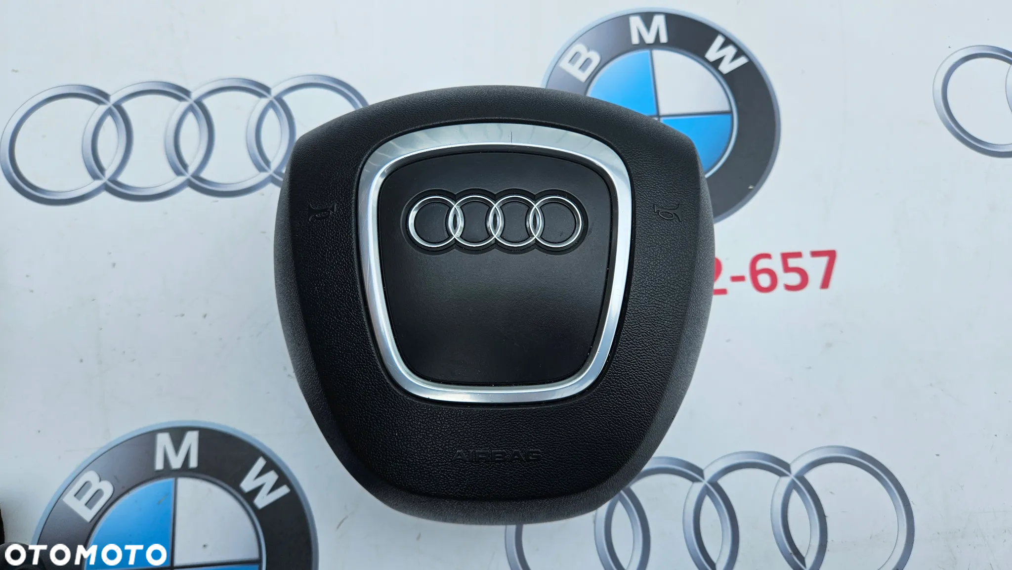 Audi A3 8P 5D Sportback 2005 rok Poduszka kierowcy 4 RAMIENNA pasażera Pasy bezpieczeństwa Airbag 8P0880201AS 8P4857705B 8P4857706C 8P0880202 - 12