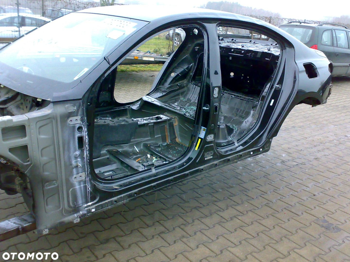 GENESIS G70 2017 2021 ĆWIARTKA PRZEDNIA PRZÓD FARTUCH PODŁUŻNICA SŁUPEK - 3