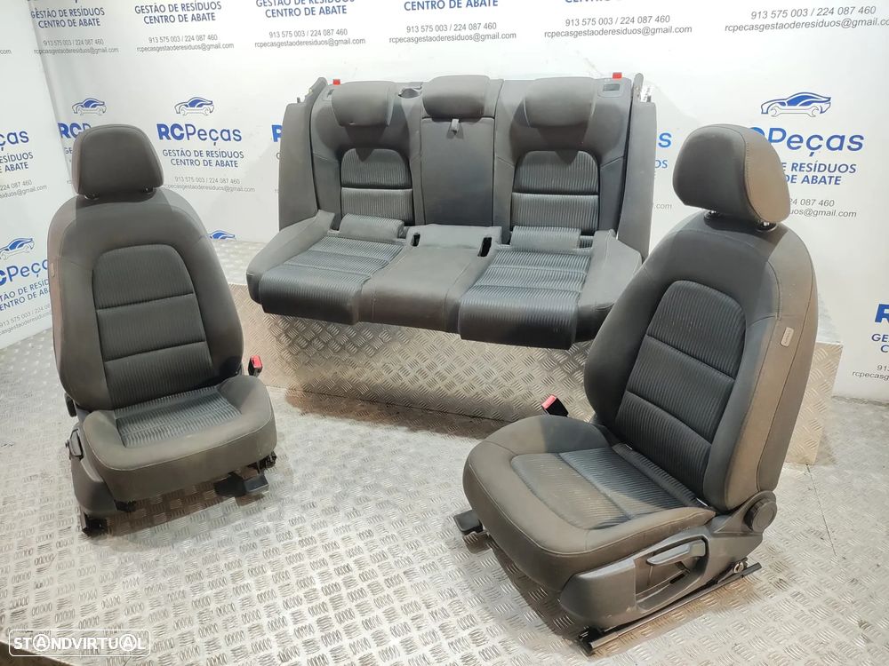 Conjunto Bancos Originais Tecido Audi A4 B8 Carro 5 Portas - 3
