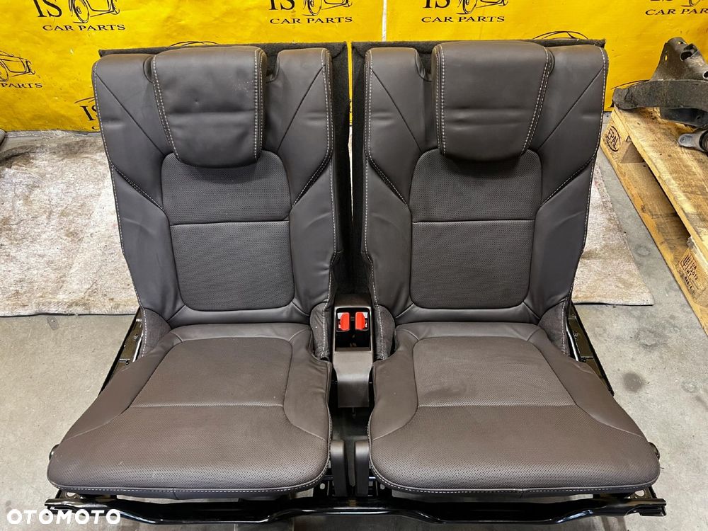 FOTELE KANAPA TYŁ SKÓRA 3 III RZĄD RENAULT ESPACE V 7 OSÓB - 1