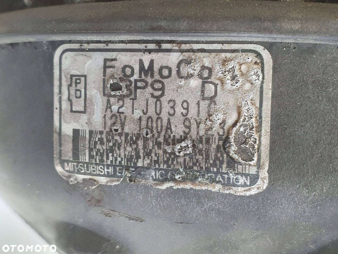 Mazda 6 II GH 2.5 16V ALTERNATOR A2TJ0391B 100A - 2