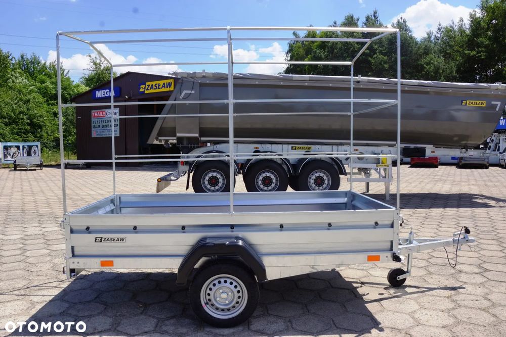 Zaslaw Przyczepa na kat. B WYWROT + PLANDEKA H=1,50 M - DMC 750 KG!!! - 20