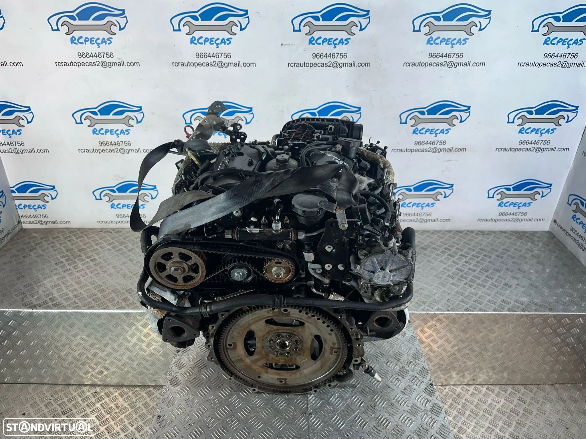 .Motor Completo 2.7 HDI 204cv V6 Jaguar Land Rover PSA Peugeot Citroen AJD 276DT DT17TED4 Siemens Continental - 1