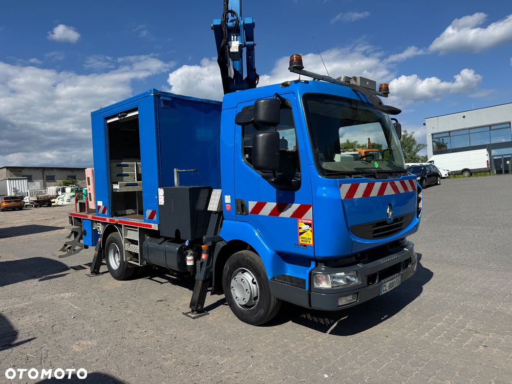 Renault Midlum 180DXi Zwyżka 15m Euro5 klimatyzacja Mobilny Podnośnik Koszowy - 3