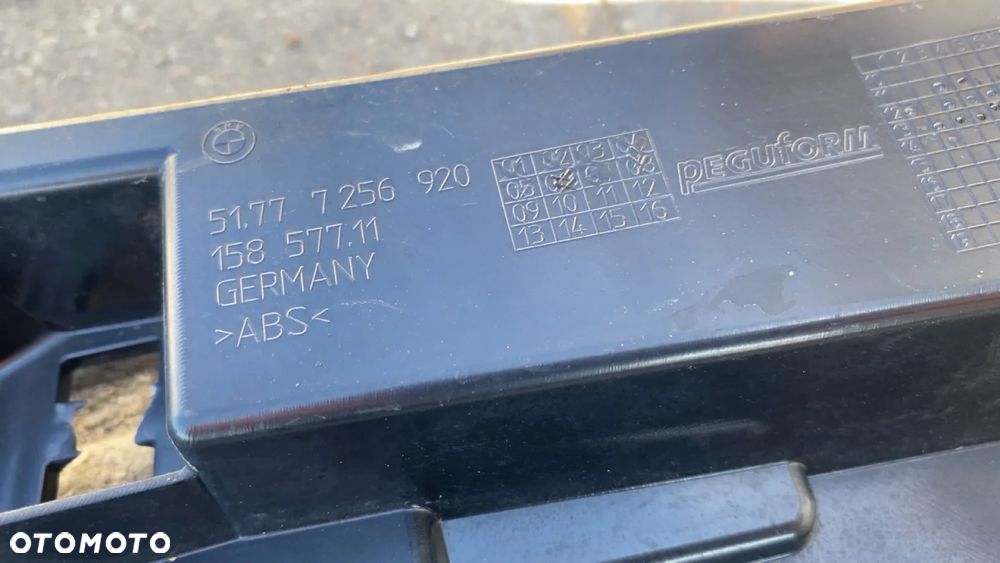 BMW F30 F31 MOCOWANIE ŚLIZG WSPORNIK LISTWY PROGOWEJ LEWY PRAWY 7256919 7256920 M PAKIET EUROPA KOMPLET - 4