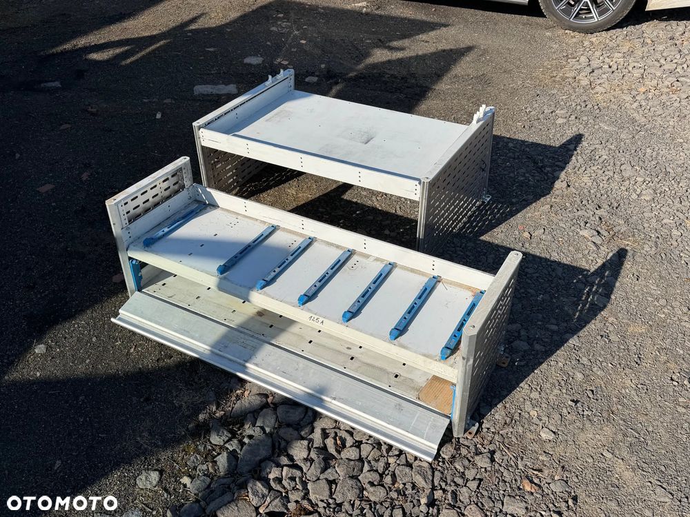 Box do transportu rur RHINO PipeTube zabudowa serwisowa na drabiny tuba na rury VW T5 T6 Defender Transit Doblo - 7