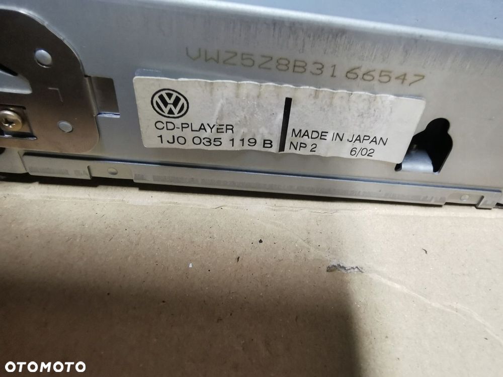 Zmieniarka CD Volkswagen Golf Passat 1J0035119B - 3