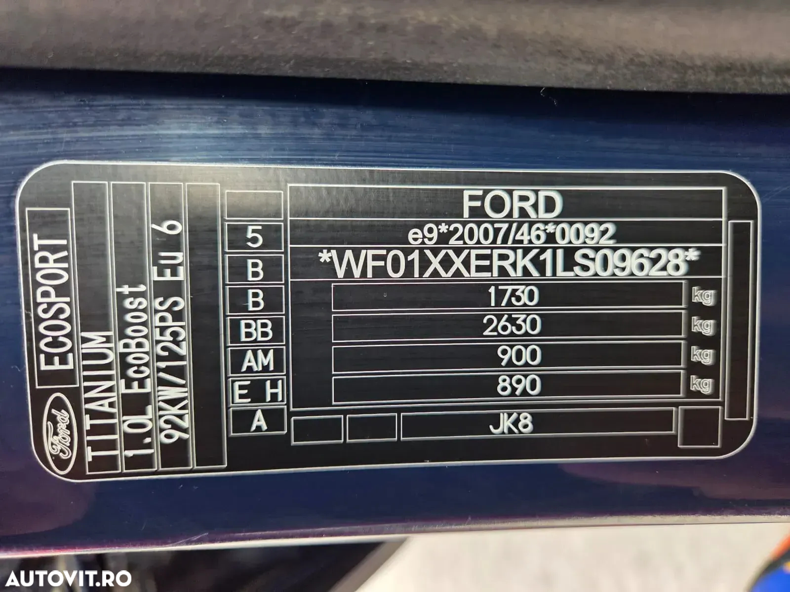 Ford EcoSport 1.0 EcoBoost Active - 37