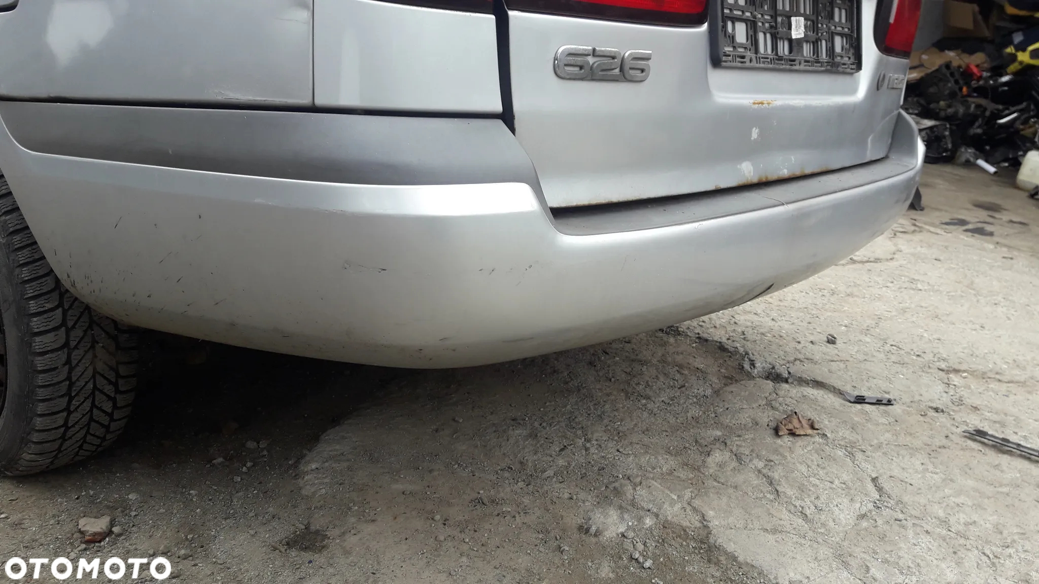 Mazda 626 GW 97-02 KOMBI Zderzak tylny tył pas hak szyba drzwi w kolor 22V - 6