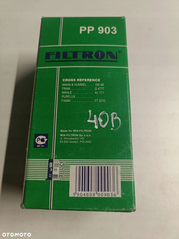 FILTR PALIWA Bmw Ford Infiniti Isuzu Jaguar Mercedes Nissan Peugeot PP8 - 1