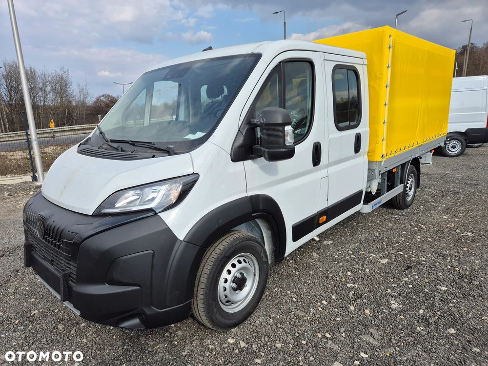 Peugeot Boxer Podwójna Kabina L3 2.2 140KM DOKA 7MIEJSC + Skrzynia z plandką !! OD RĘKI !! - 3