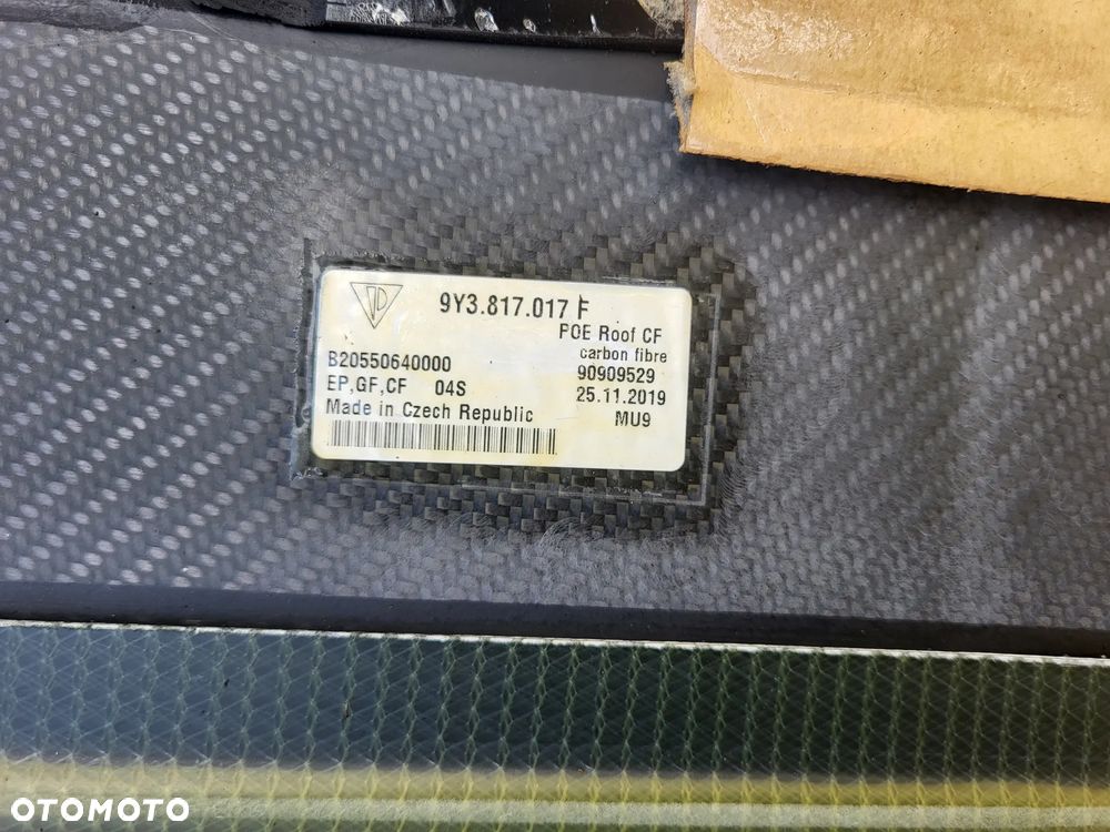 DACH CARBON PORSCHE CAYENNE 9Y3 COUPE 9Y3817017F - 8