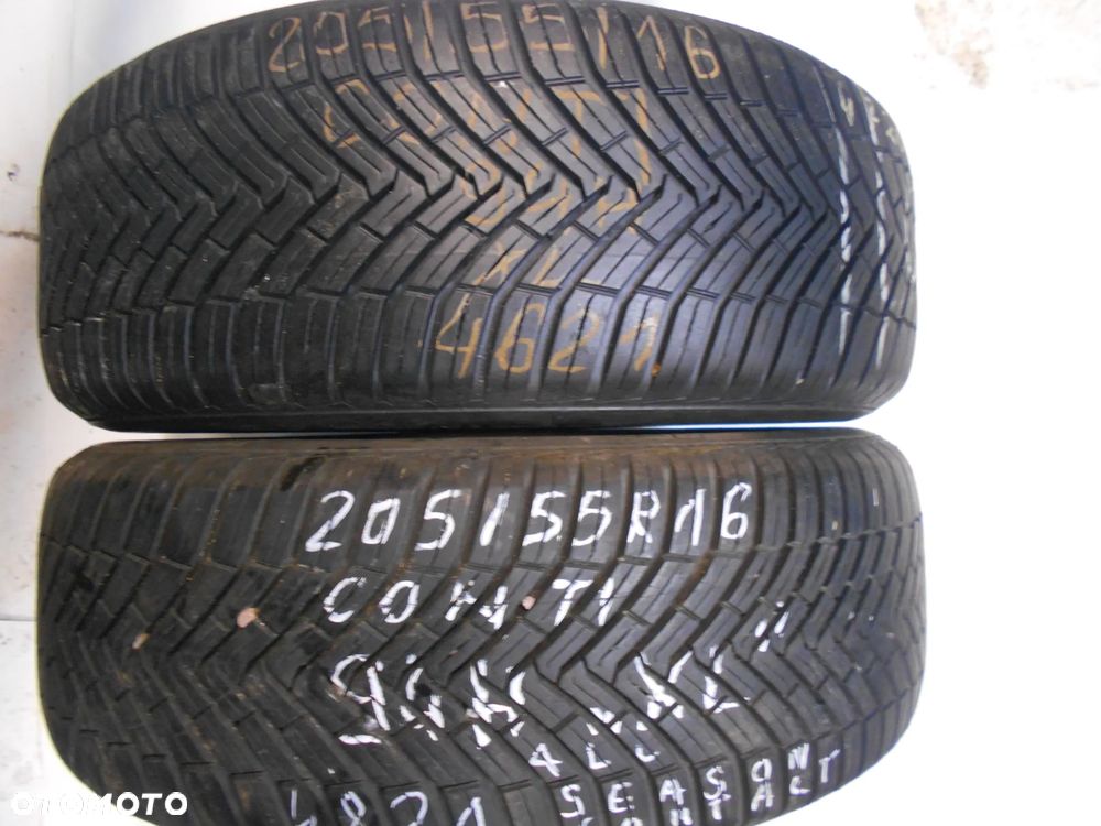 OPONY 205/55R16 CONTINENTAL ALL SEASON CONTACT XL DOT 4821 7.7MM - 1