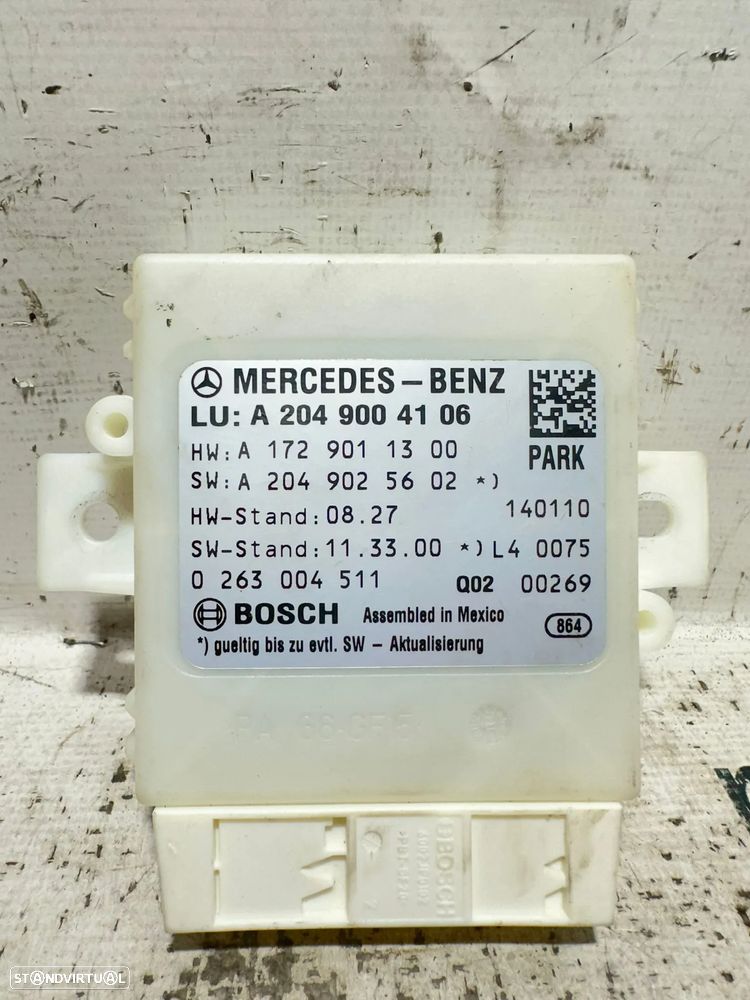 .Modulo Bosch Unidade de Controlo Assistência de Estacionamento PDC Mercedes Benz A2049004106 2007 - 2014 - 7