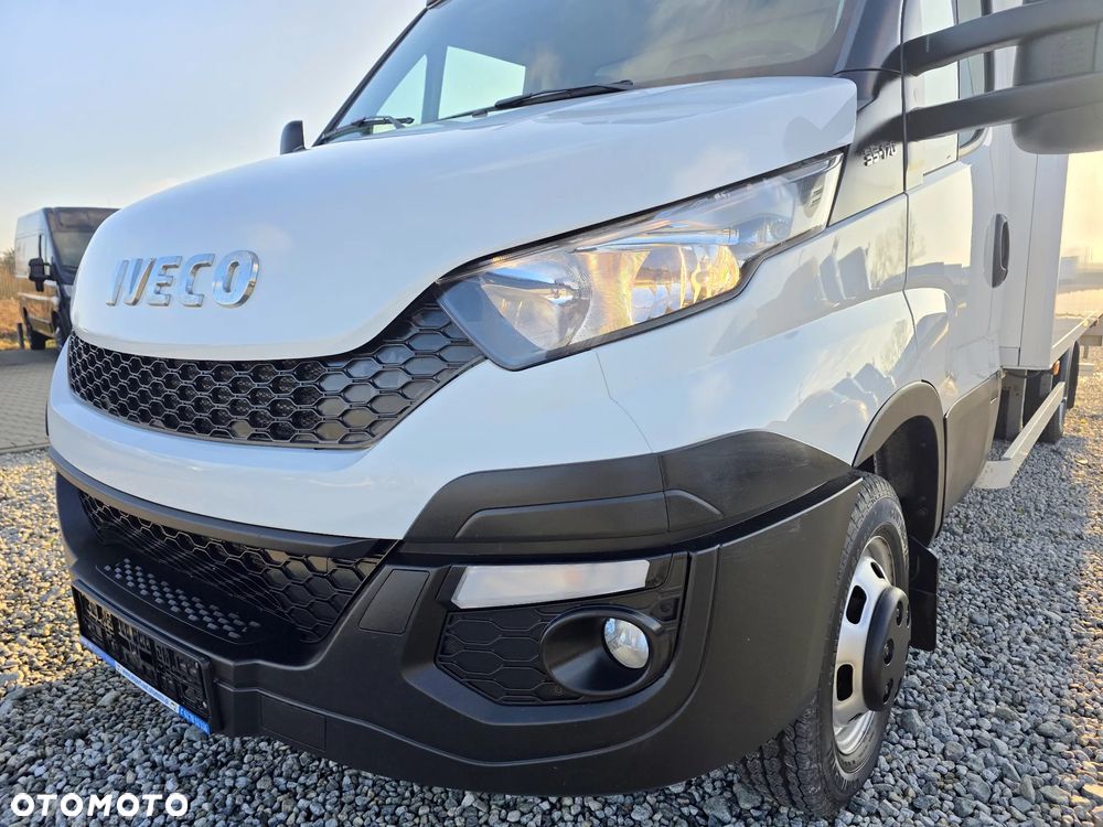 Iveco 35C17 35-170 3,0 HPI 170 KONNY KONTENER 4,2M WINDA CHŁODNIA CARRIER MROŻNIA ZASILANIE ZEWNĘTRZNE KLIMA BLIŻNIAKI DO 3,5T HIMATIC 8 BIEGOWY WEBASTO - 10