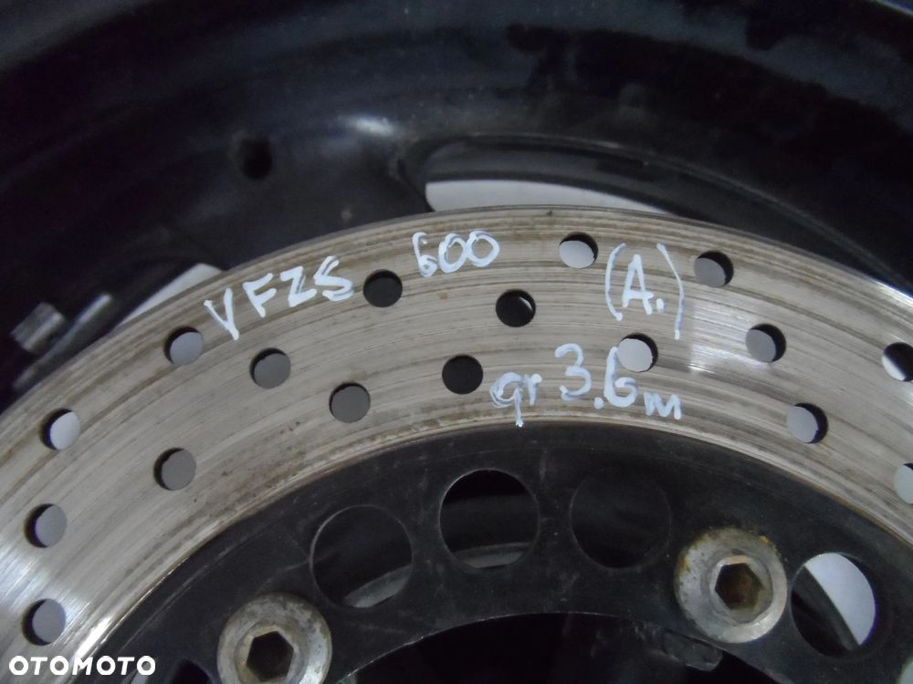 YAMAHA FZS600 felga koło tył tarcza hamulcowa - 3
