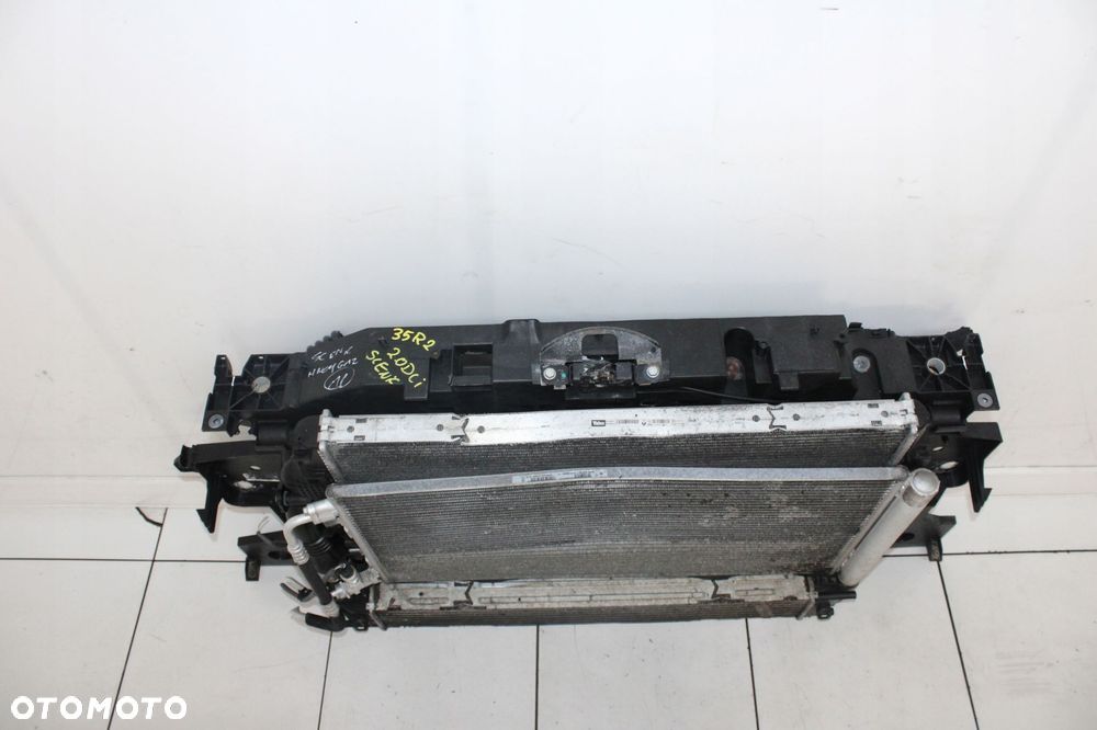 RENAULT SCENIC III 09R- 2.0 DCI PAS PRZEDNI CHŁODNICE KOMPLET - 4