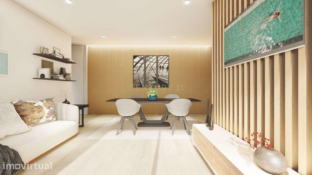 Plessis – Apartamento T2 exclusivo com terraço privativo e acabamentos - Grande imagem: 4/27