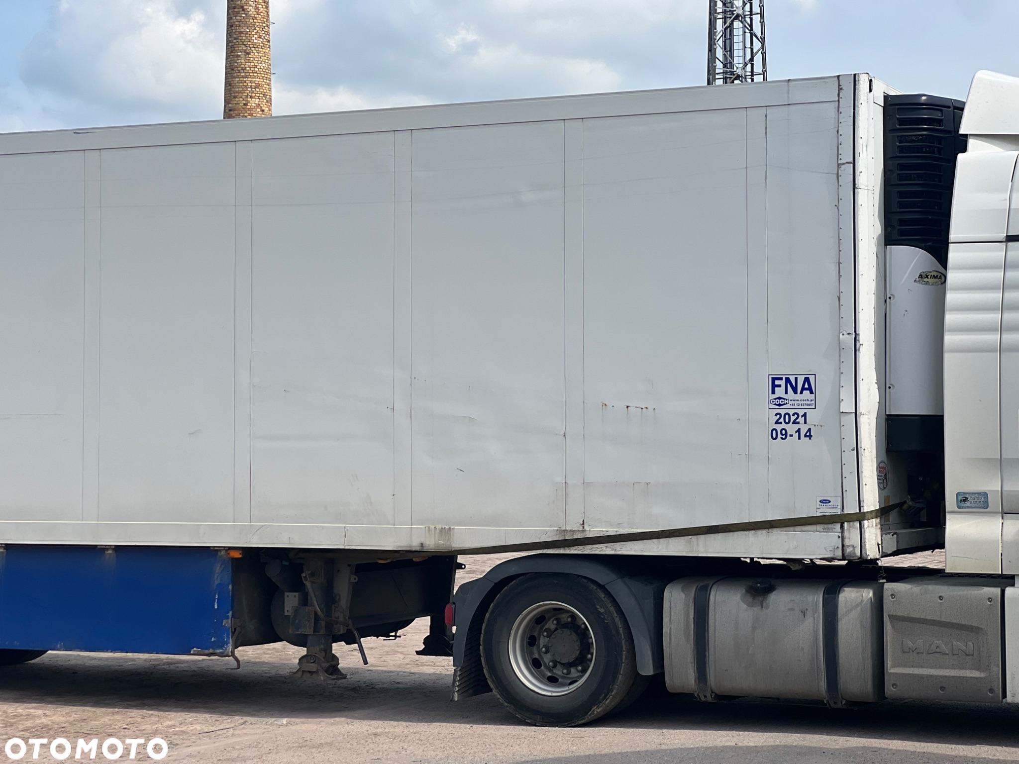 Agregat THERMOKING SL200e Drzwi Rama chłodni Krone-Schmitz Zbiornik Łapy Zderzak Kontener Paleciara -Osie Saf, Rama - 12