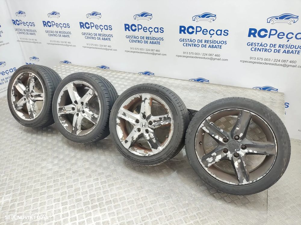 Conjunto Jantes 17 Originais Honda Civic 8 VIII FK 7J ET55 5x114,3J - 4