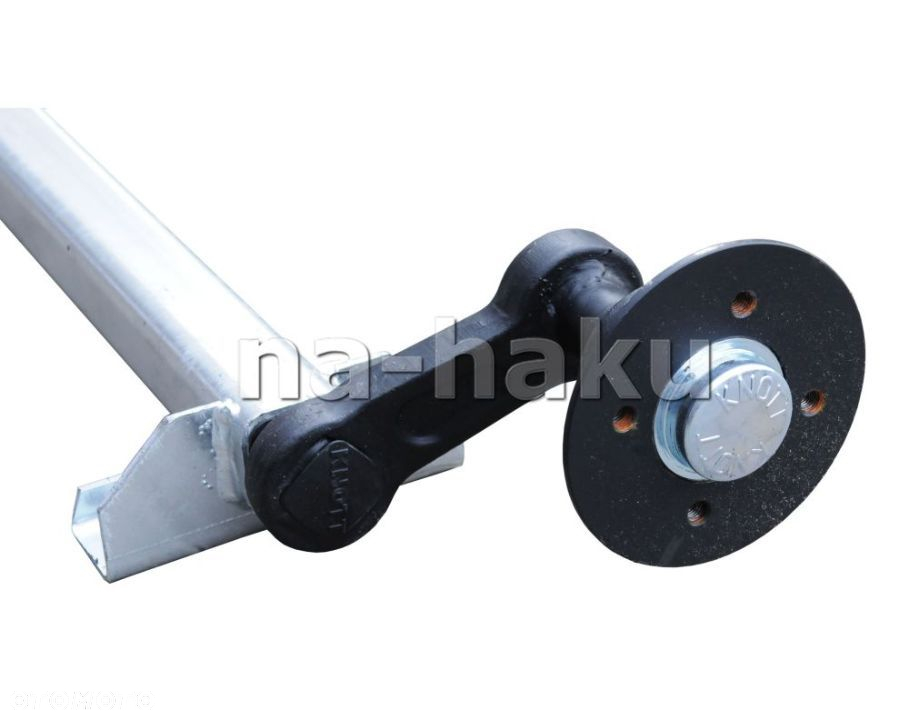 Oś niehamowana KNOTT VG7 1250mm 750kg 5x112 lub 4x100 przyczepy lawety - 3