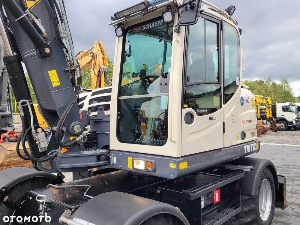 Schaeff Terex TW110 / ROTOTILT ze szczypcami / przebieg 3700h / bogate wyposażenie / - 10