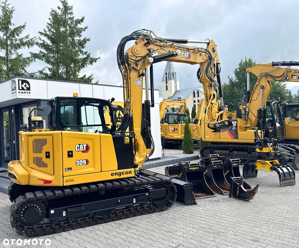 Caterpillar CAT 309 CR | 2024 | HIGH FLOW | ENGCON EC-OIL | CENTRALNE SMAROWANIE — wyjątkowa konfiguracja - 6