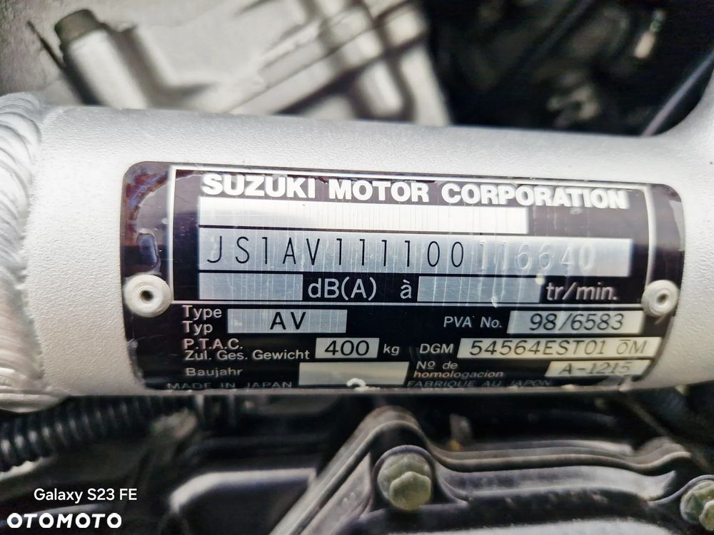 Suzuki SV - 8