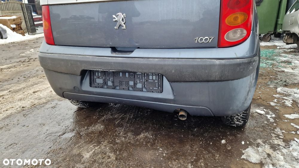 PEUGEOT 1007 ZDERZAK  TYŁ EZW - 1