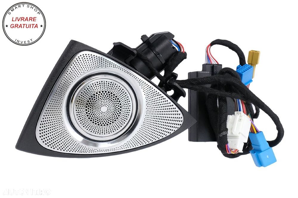 Tweeter LED rotativ cu 7 culori Mercedes S-Class W222 (2013-2020)- livrare gratuita - 2