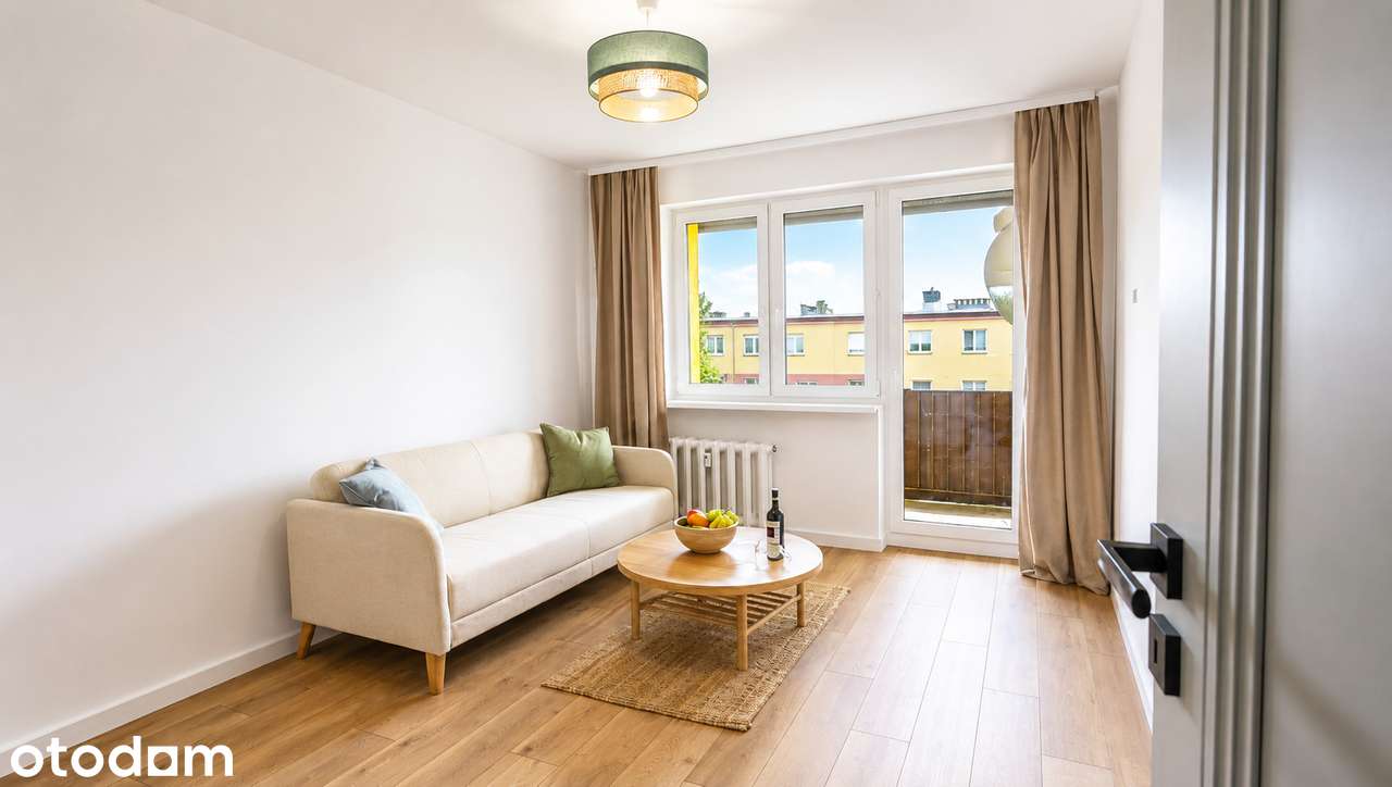 55.8 m2 | Generalny Remont | Duży Balkon | Rolety Zewnętrzne