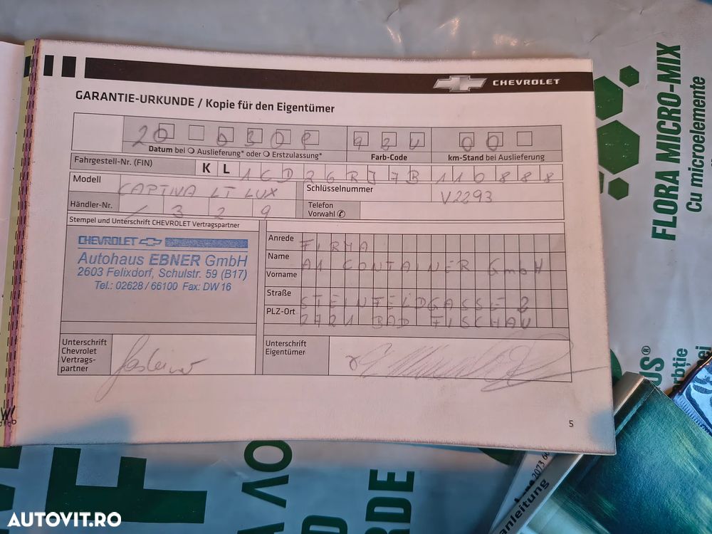 Chevrolet Captiva 2.0 4WD 7 Sitzer Automatik LT - 27