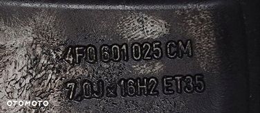 audi a4 b7 a6 c6 koła felgi opony zima 6mm 205/60/16r - 6