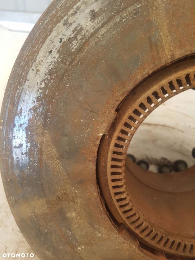 TARCZA HAMULCOWA PRZÓD DAF 45 LF 17,5 8 SZPILEK - 5