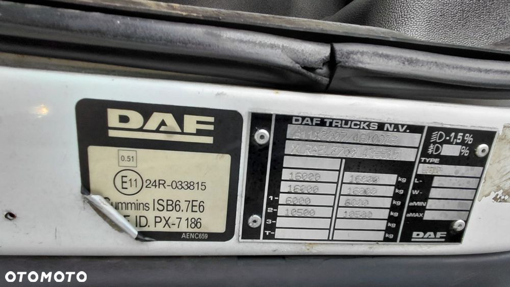 DAF LF 250 CHŁODNIA 7.4 x.2.1h Winda ZAMIANA - 12