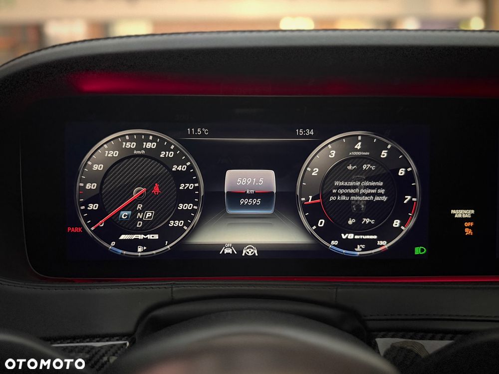 Mercedes-Benz Klasa S 63 AMG L 4Matic+ AMG Speedshift 9G-MCT - 31