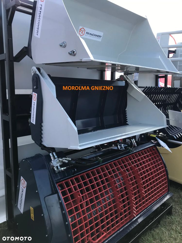 TOP Łyżka budowlana 4w1 FK Machinery 240 cm XL41B szufla hydrauliczna - 7