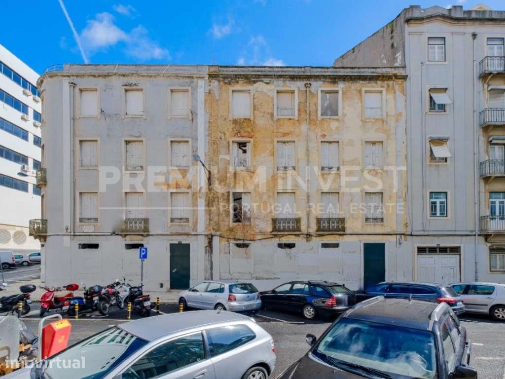 Dois edifícios com mais de 950 m2 em Arroios no centro de Lisboa - Grande imagem: 5/14