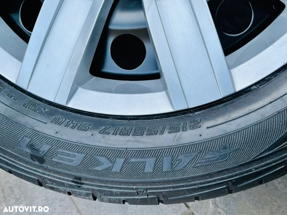 Jante Volkswagen Passat cu anvelope vara , noi, 17 inch, originale - 8